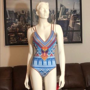 New! Mosaic modern bathing suit with padding